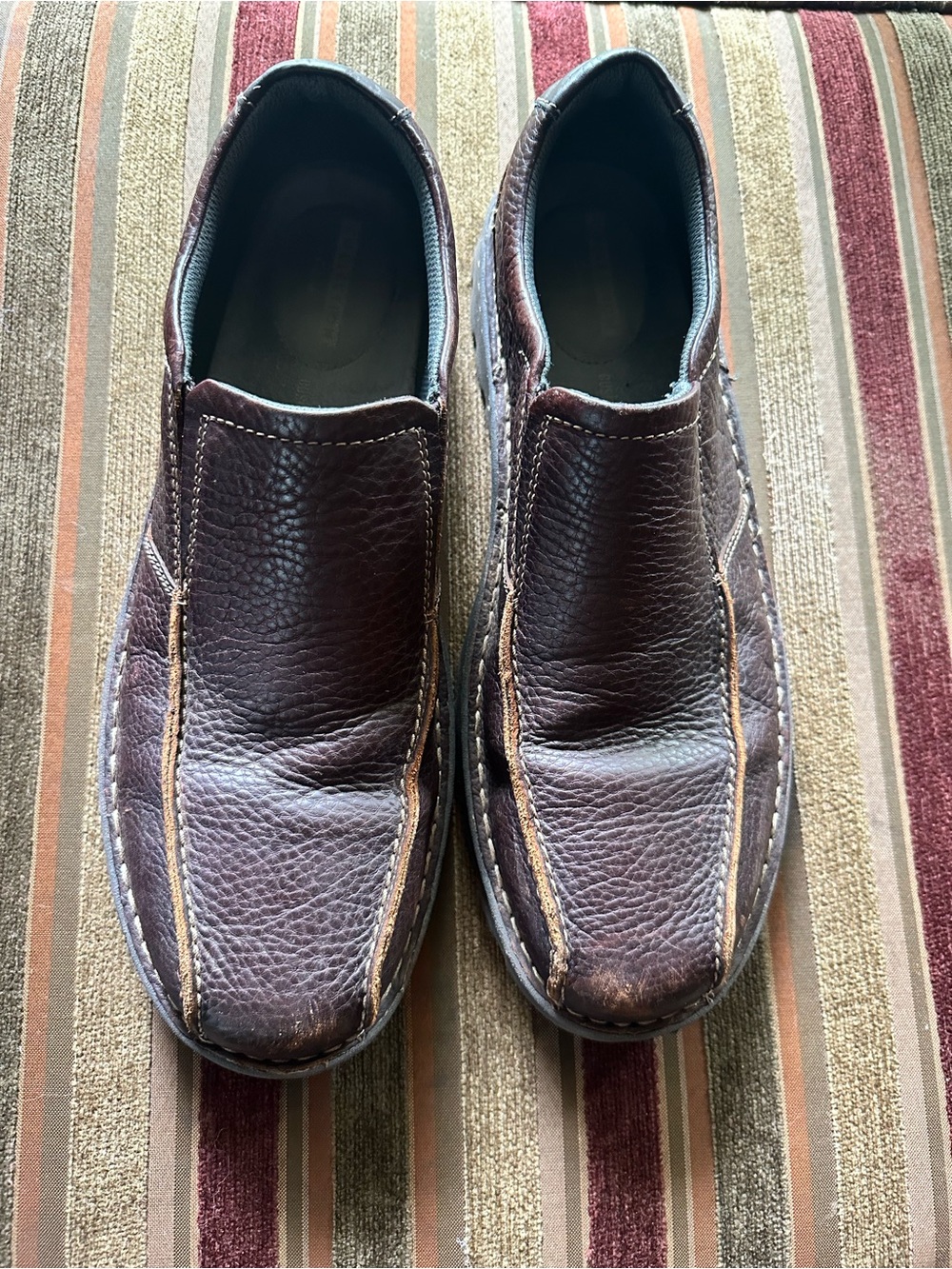 Men's Slip-On Leather Loafers - Brown
Clark’s size 12